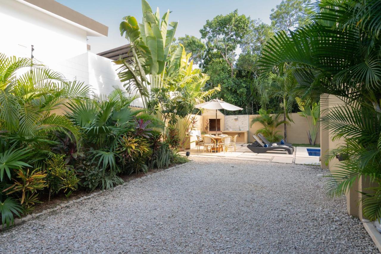 Tulum Private Modern Villa-Pool Beds-Ac-Internet-Parking-Grill Exteriör bild