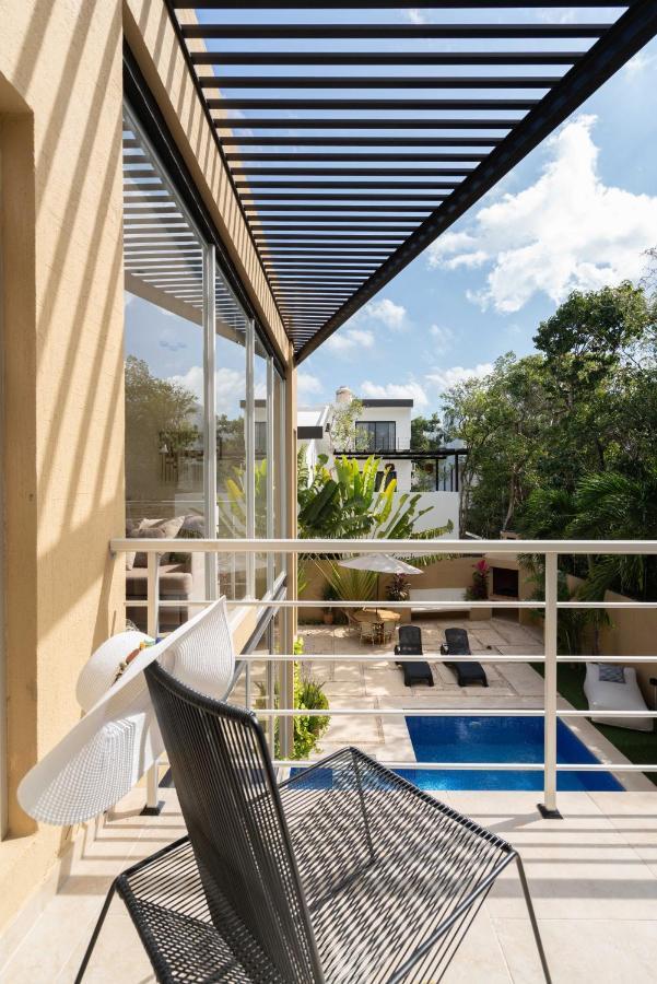 Tulum Private Modern Villa-Pool Beds-Ac-Internet-Parking-Grill Exteriör bild