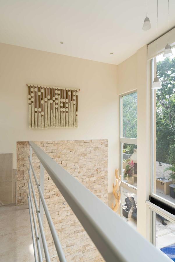 Tulum Private Modern Villa-Pool Beds-Ac-Internet-Parking-Grill Exteriör bild