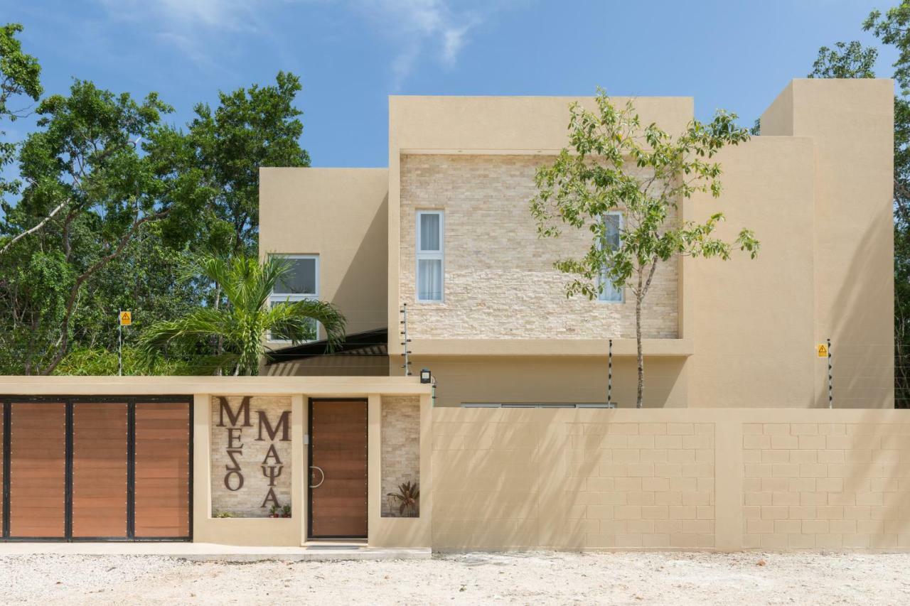 Tulum Private Modern Villa-Pool Beds-Ac-Internet-Parking-Grill Exteriör bild